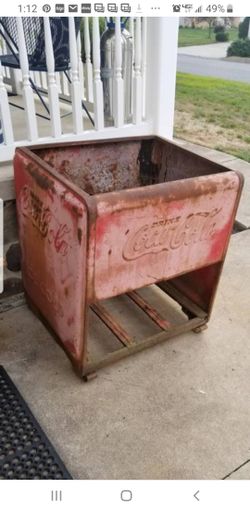 Coca-Cola cooler shell