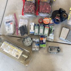 Brand New Light Switches And Electrical Equip