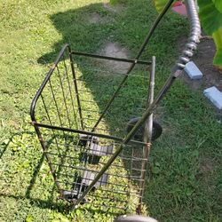 Folding lundry/shopping Cart