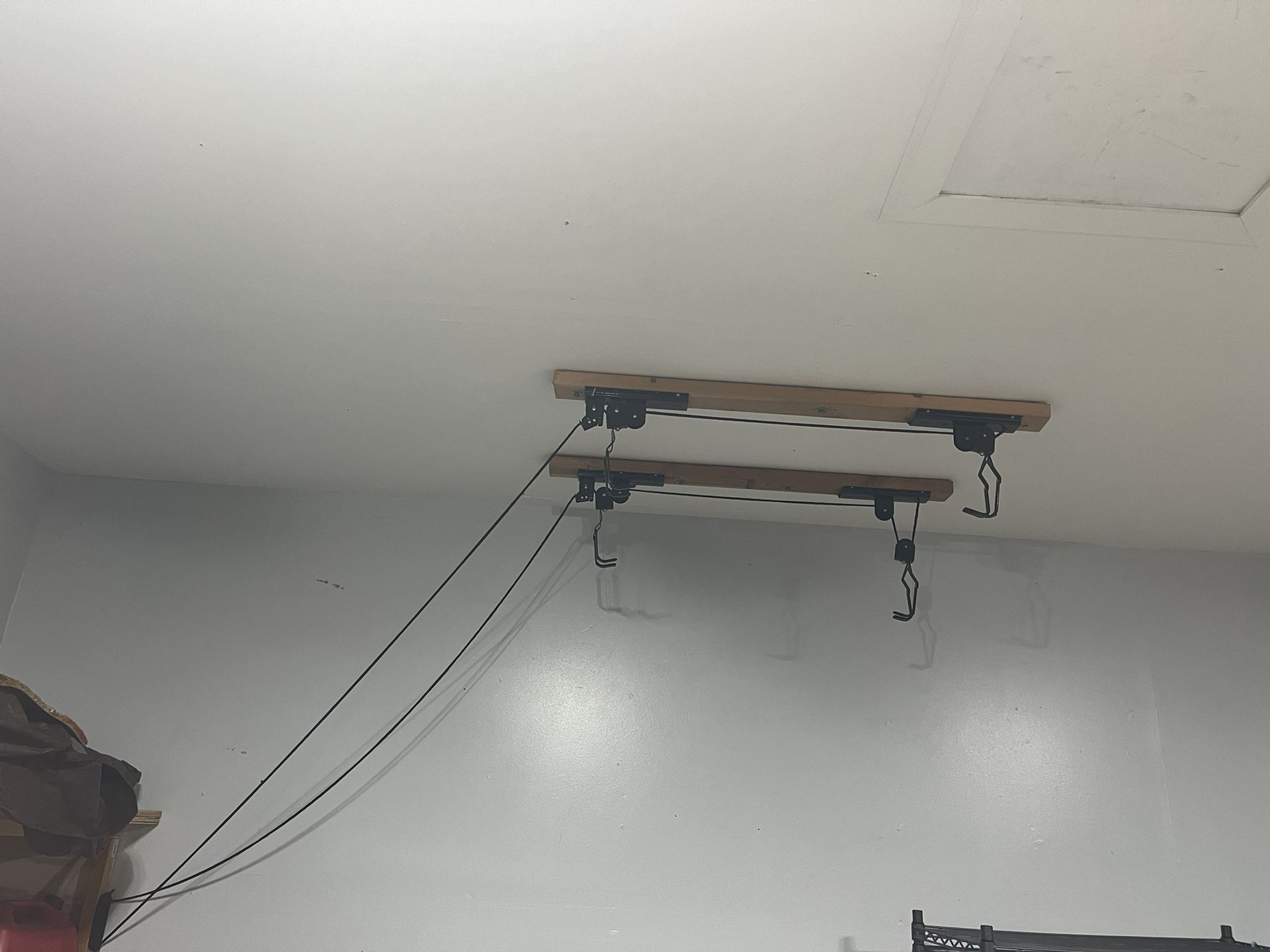 Jeep hard top removal lift/ storage hoist for garage