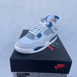 Military Blue Jordan Retro 4 