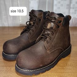 NEW - Masterson Boot, Steel Toe Work Shoe, Size 10.5