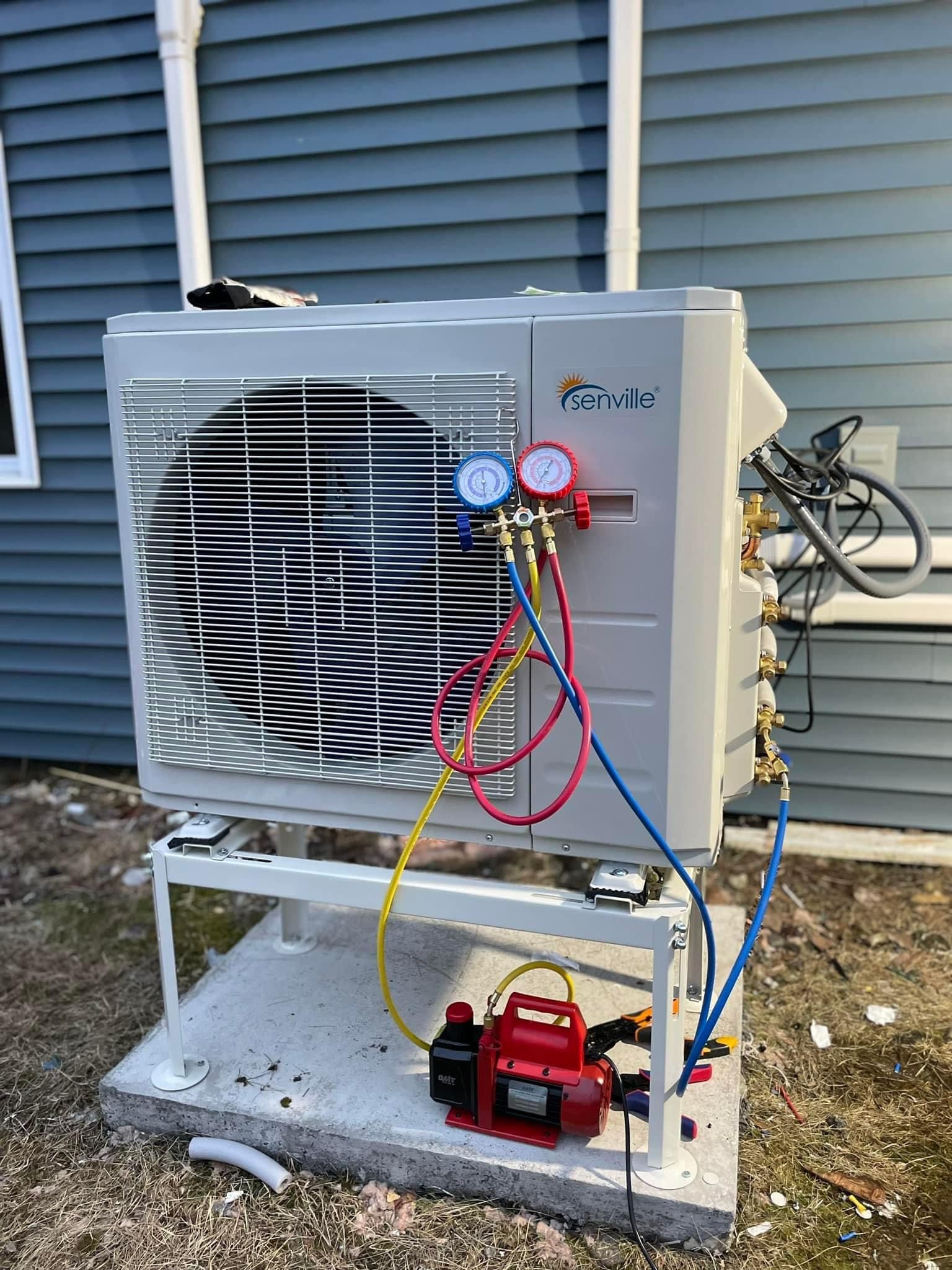R410 Ductless Mini Splits Urgent Care.