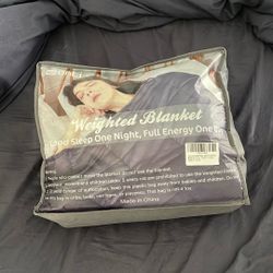 ZonLi 20lb Weighted Blanket Charcoal Grey