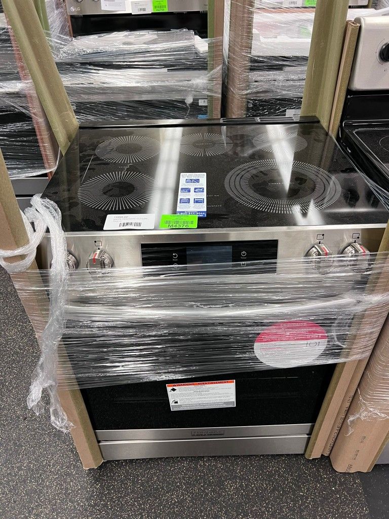 NEW SEALED FRIGIDAIRE GCFE3060BF Gallery 30in Smooth Surface 5