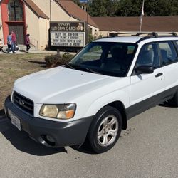 2004 Subaru Foster X AWD….