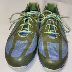 FootJoy Women's FJ 98001 EmPower Green/Blue Spikeless Golf Shoes Size 8.5