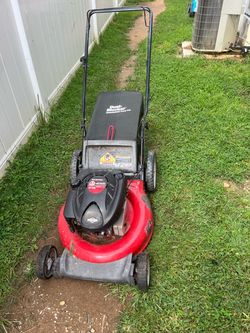 Gas lawn mower runs great