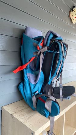 Large Teal Hiking Backpack for baby