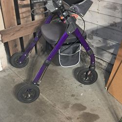 BlessReach Rollator Walker for Adults holds up to 300 pounds