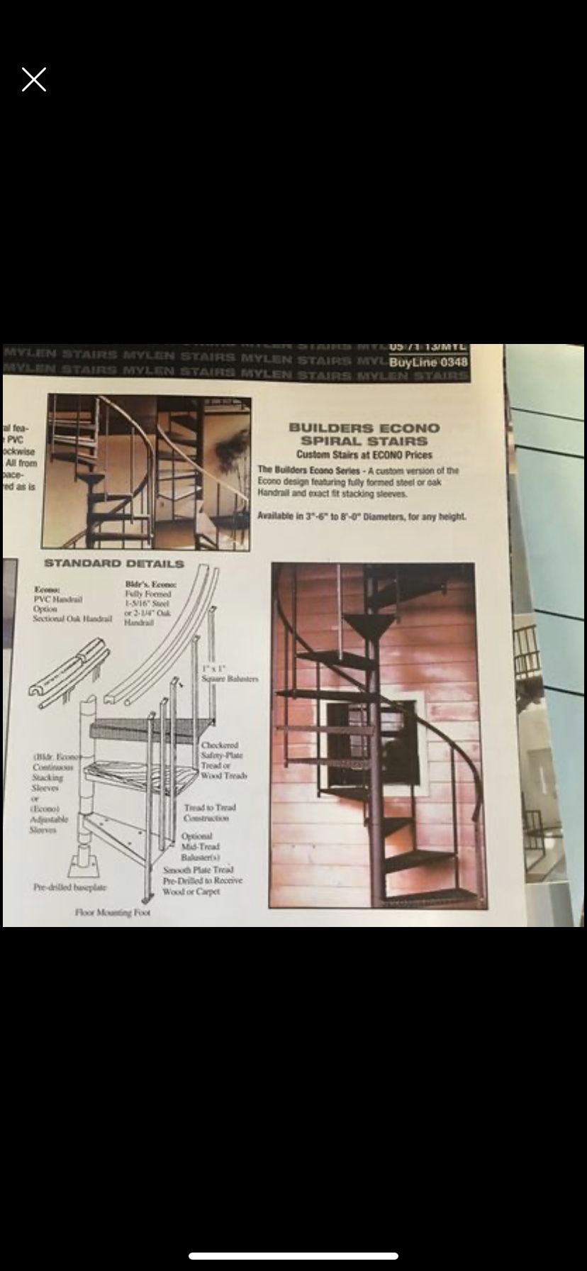 Spiral Stairs - Never Used never Opened