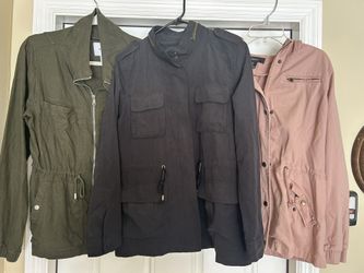 Three Lightweight jackets