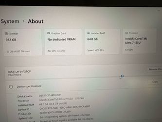 Brand New Lenovo ThinkPad T14 Gen 5 | Intel Core Ultra 7 | 64GB RAM | 1TB SSD