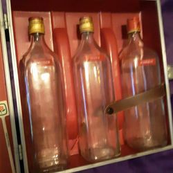 Hidden Liquor Vintage Set W/Key