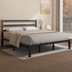 Full Size Black Bed Frame (frame only)