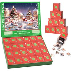 Christmas Advent Calendar Puzzle Toys