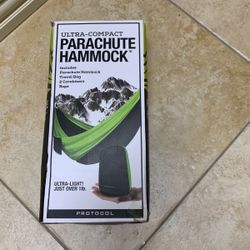 Parachute hammock