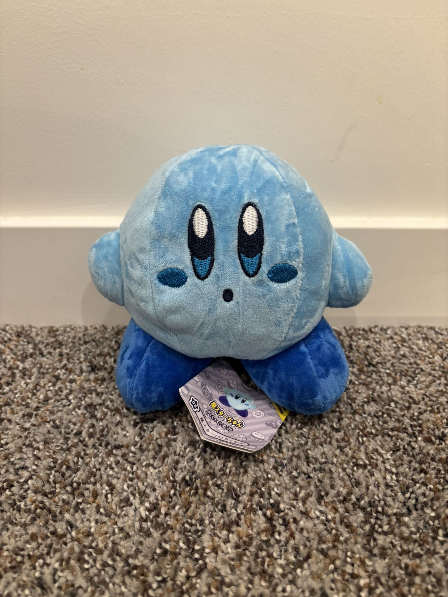 Mini Blue Kirby Plush Stuffed Toy