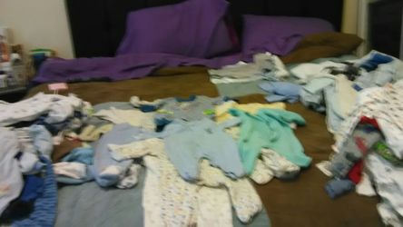 O-3 months 38 Sleepers &, 50+ Oneses, Half Brand new