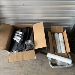 Moving Blankets And Plastic Wrap For Moving