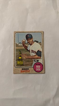 1968 Topps Reggie Smith Baseball Card