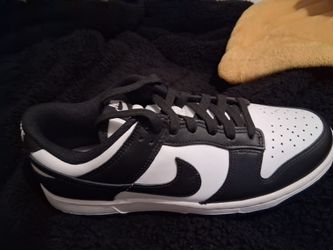 Brand new " panda " NIKES SIZE 8
