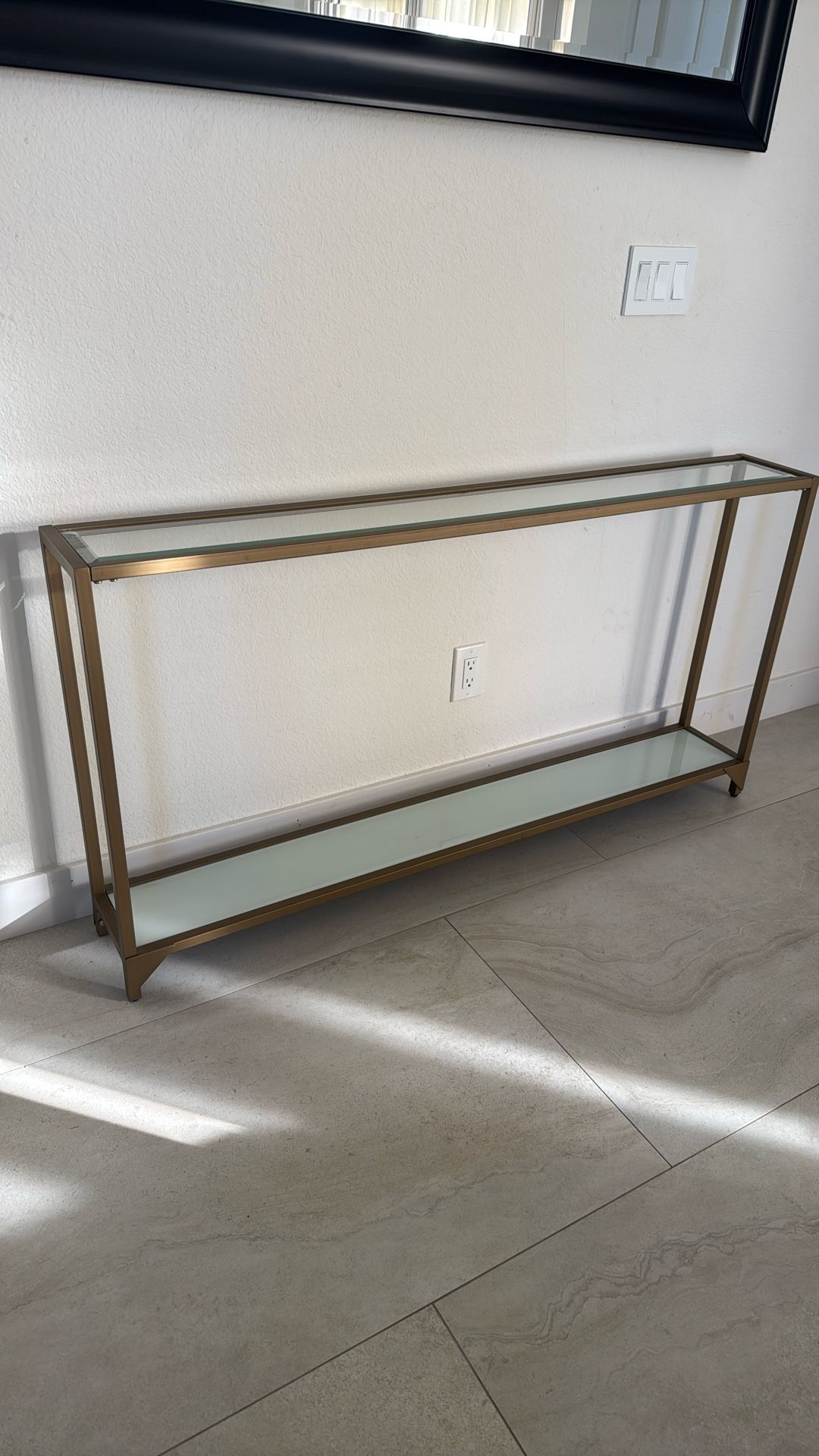 Entry Console Table (Metal)