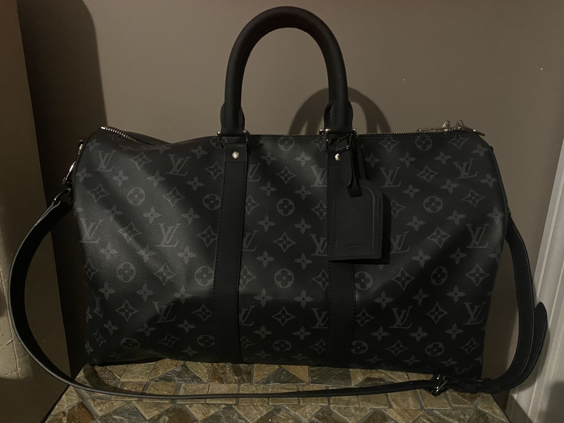 Louis Vuitton 45 Keepall Eclipse Monogram