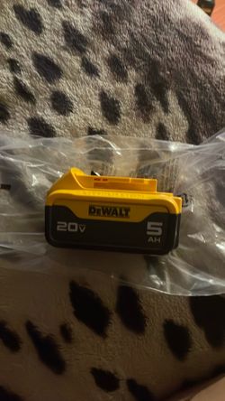 Dewalt 20v max 5ah battery