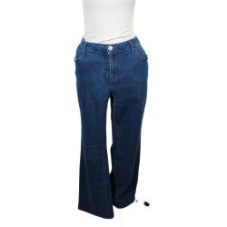 18 Petite Blue Boot Cut Straight Leg Jeans