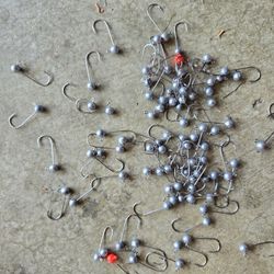 Size 1 Lead Head Jig Hooks
