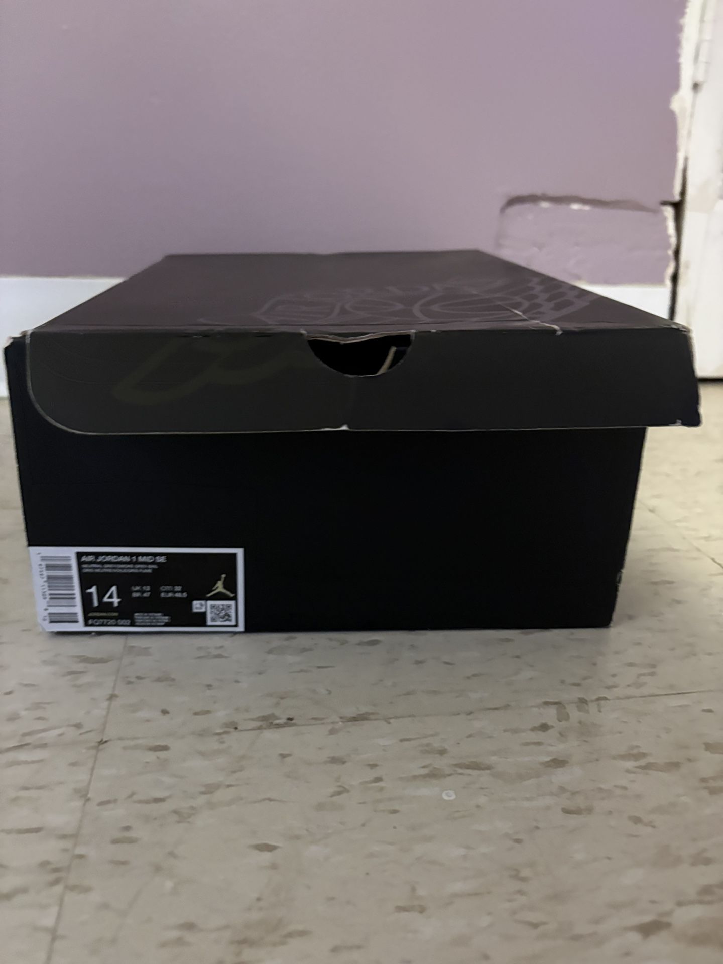 Jordan 1 Mid Neutral Grey Sail