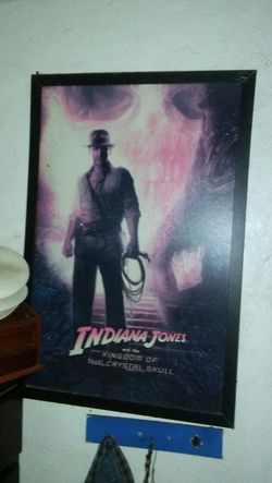 Indiana Jones on canvas