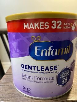 2 cans of Enfamil gentlease