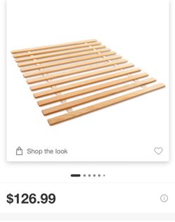 NEW Full size wooden slats