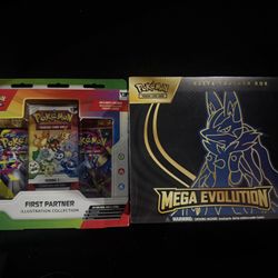 Mega Evolution ETB & First Partners Illustration Collection 