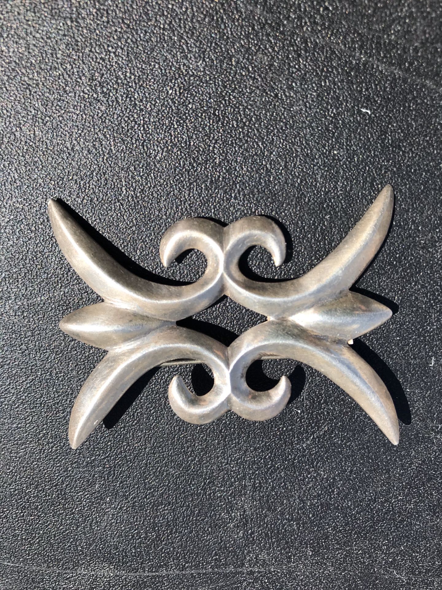 Sand Cast Sterling Pin