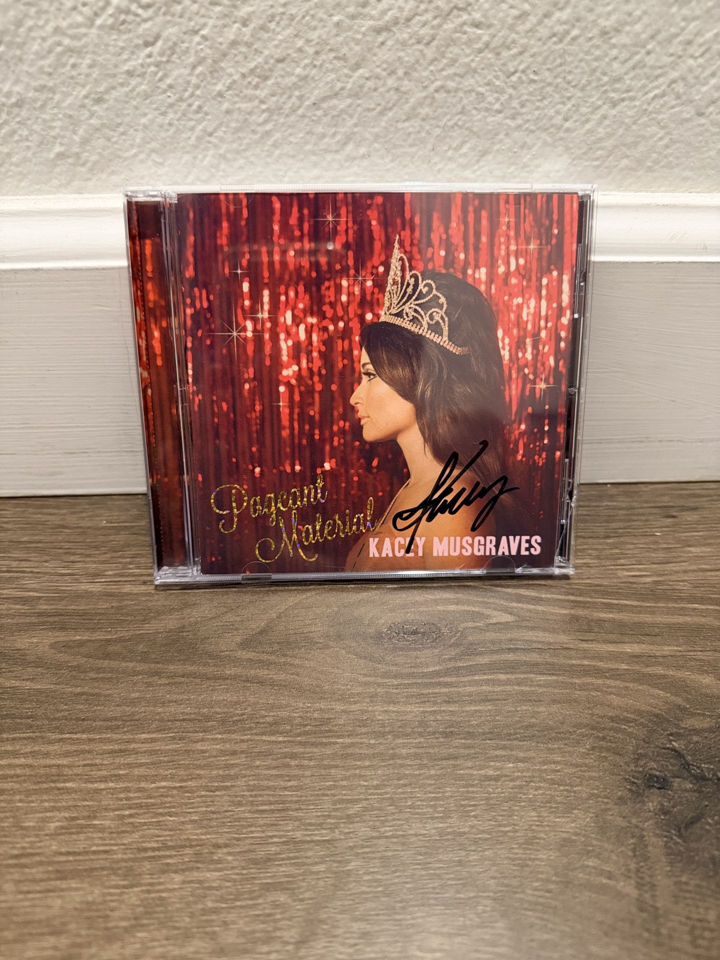 Kacey Musgraves Signed Pageant Material CD Autographed New Exclusive