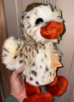 Bin kept. Bought in Germany. Plush toy  location posted