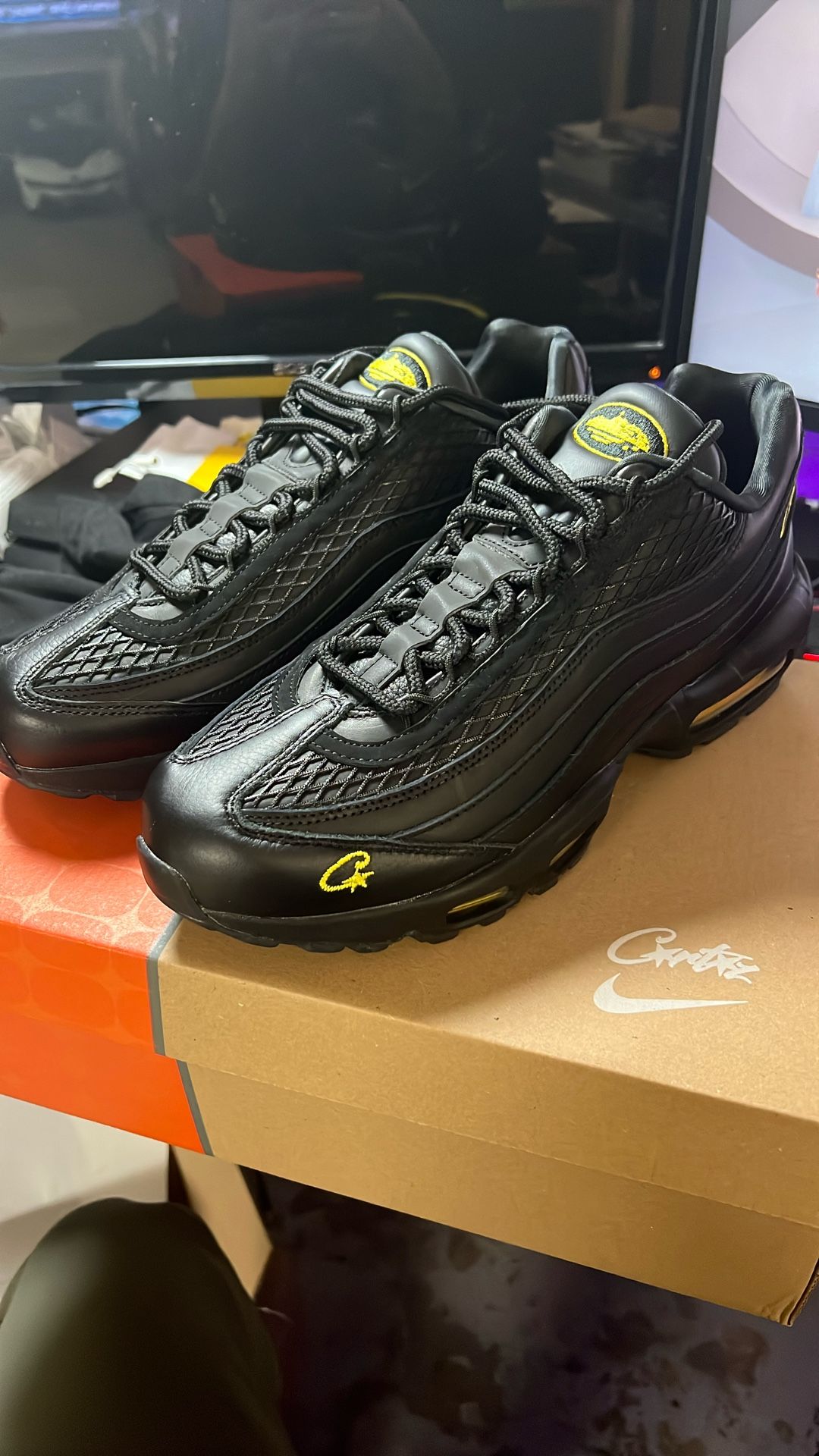 Nike Air Max 95 Corteiz “Honey Black” Sz 10