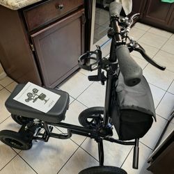 Seated And Regular All Terrain Knee Scooter