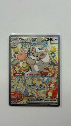 Cinccino ex - 119/086 - ME04: Chaos Rising (CRI) Pokemon Card