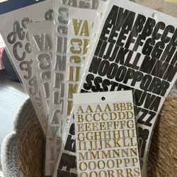 Sticker Letters 