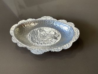 Rodney Kent Hammered Aluminum Tray