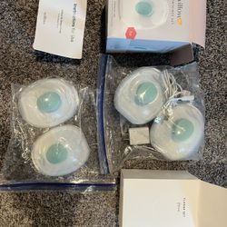 Willow Go wearable breastpump + additional 7oz containers. NEVER USED- only sterilized