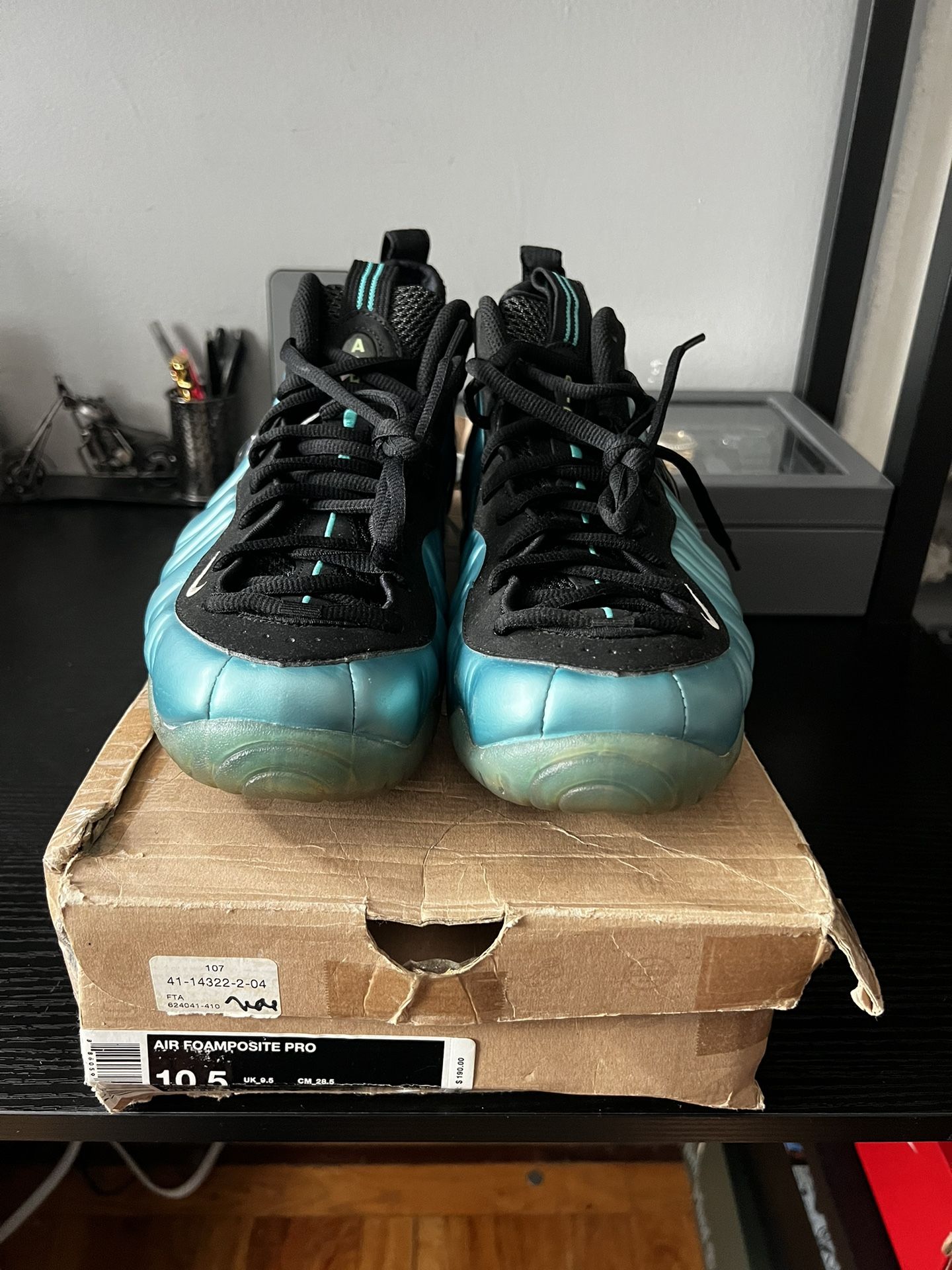 Electric Blue Foamposites