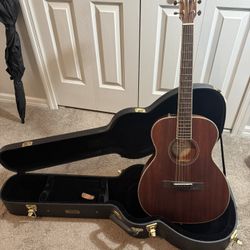 Fender Paramount Series PM-TE Travel Guitar and Hard Case