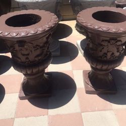 New Flower Pots Made Out Of Cement Perfect Gift For Any Occasion 