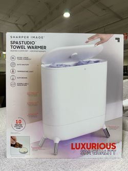 Sharper Image® SpaStudio™ Towel Warmer, Heated Comfort + Aromatherapy $49.99