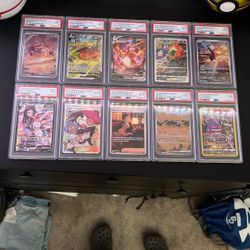 Collection Of PSA Graded Pokemon Cards